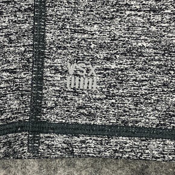 Victorias Secret Sport Leggings Medium Gray Heather Mid Rise Capri Cropped Women - Picture 6 of 11